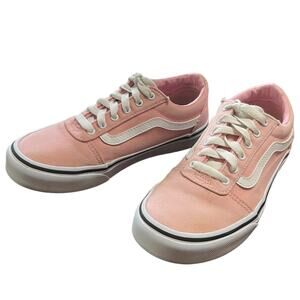 Vans Off The Wall Pink Classic Sneakers Size 3.5